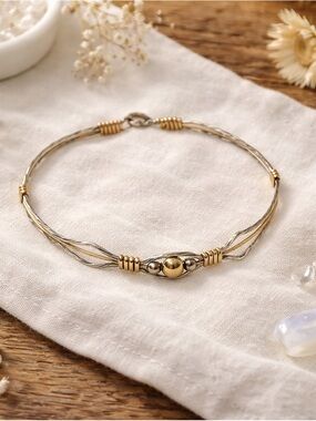 Ronaldo I Am Worthy Bracelet Small Gold Inspirational Jewelry